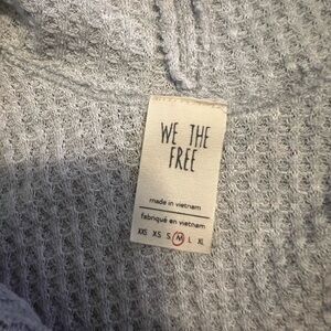 We The Free Gray Knit Sweater Tank Tunic